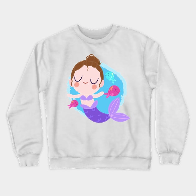 Unicorn Funny For Girls Women Kids Crewneck Sweatshirt by macshoptee